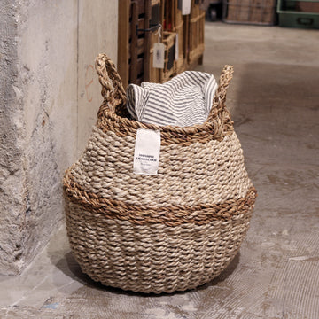 Rope Round Basket - S